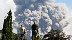 Perigo de poluição atmosférica por causa do Kilauea