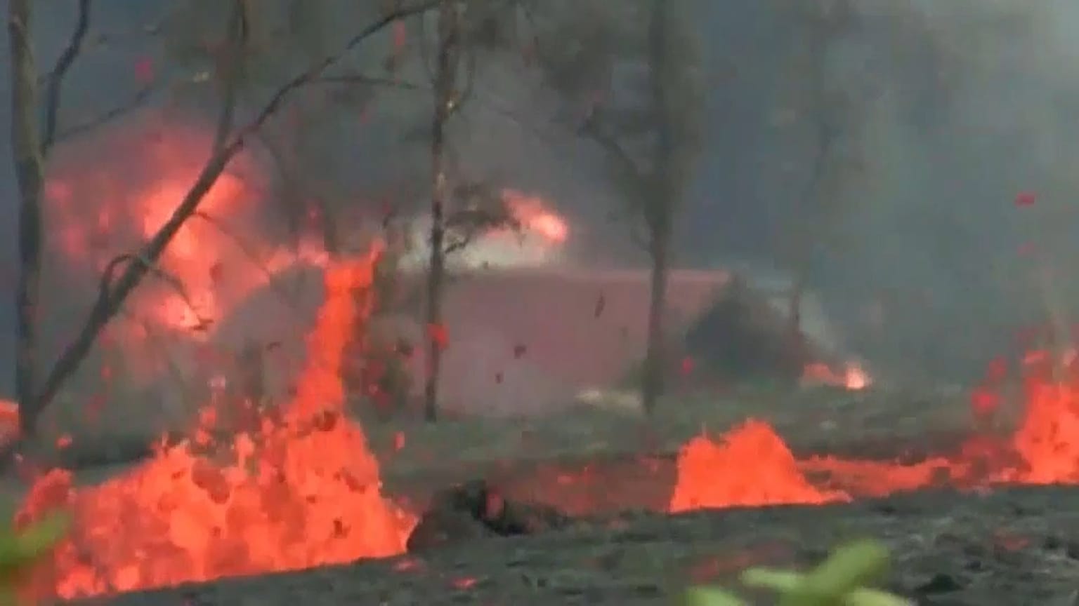 El imparable río de lava del volcán Kilauea