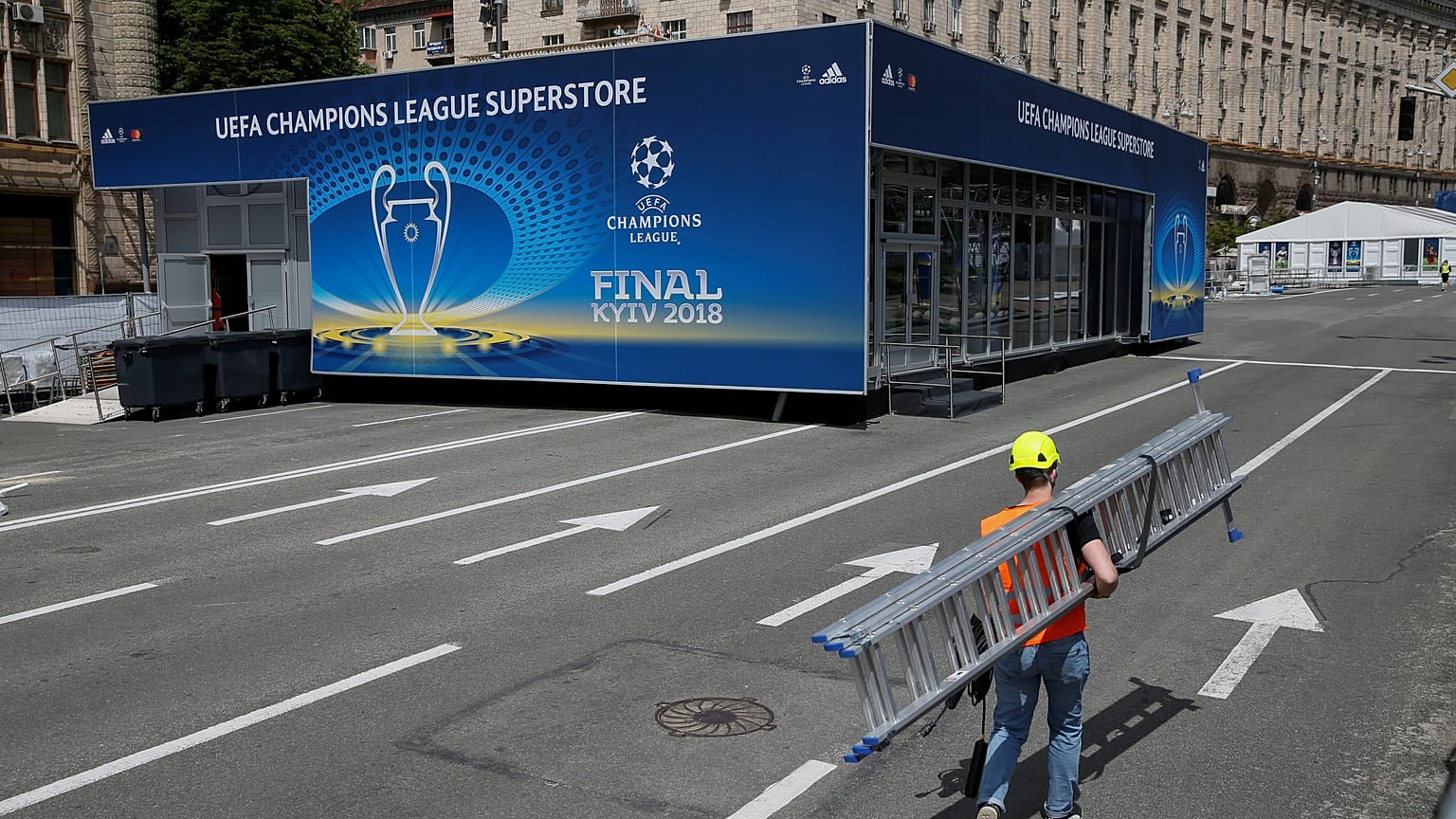 Şampiyonlar Ligi Finali hazırlıkları sürüyor