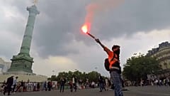 Париж: протесты и аресты