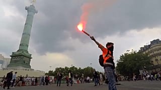 Париж: протесты и аресты