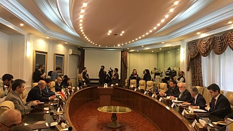 ran's oil minister meets with the EU's top energy official in Tehran