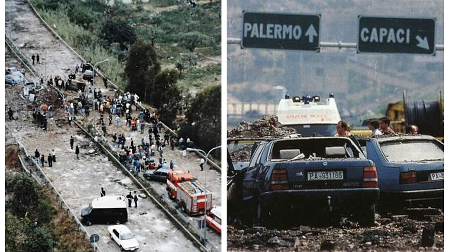 Attentato Falcone: da Roma agli Stati Uniti passando per il cratere di Capaci