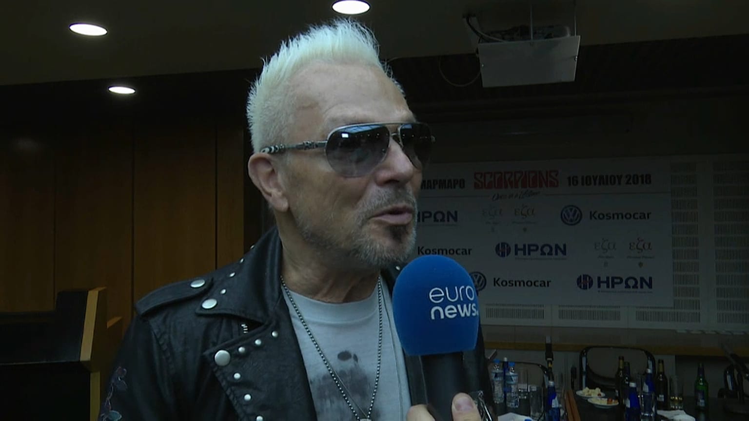 Scorpions preparam concerto histórico em Atenas