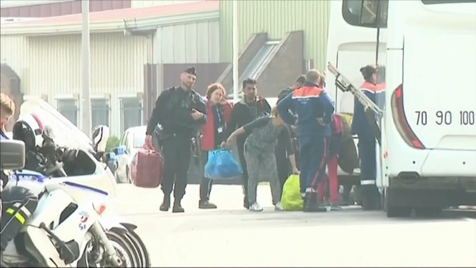 Grande-Synthe : les migrants évacués