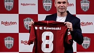 Iniesta entusiasmado com novo desafio no Vissel Kobe 