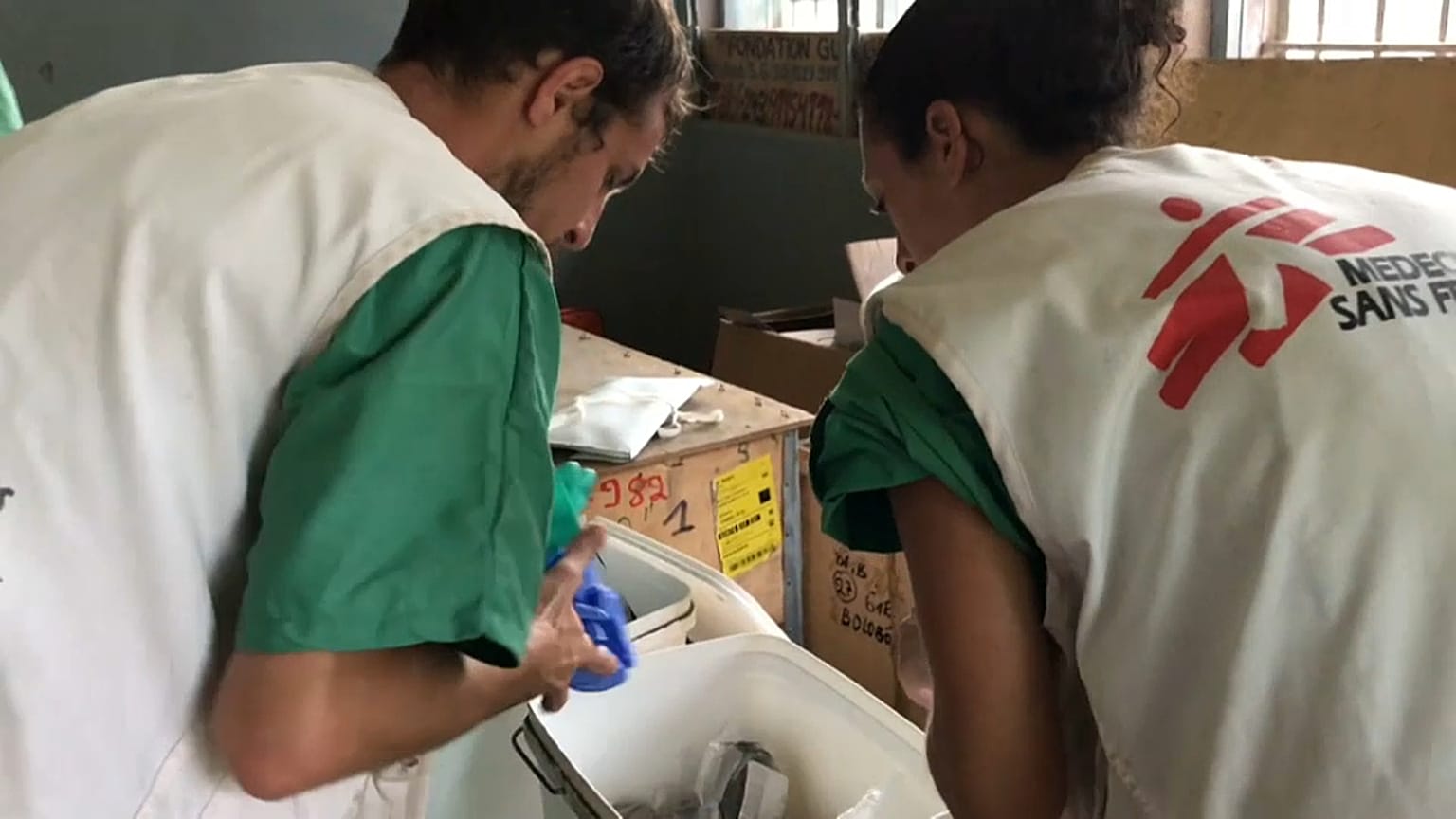 Ebola : MSF en première ligne