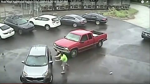 Video road-rage fuelled sledgehammer attack in Philadelphia