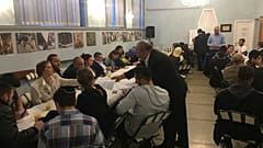 -Brussels-Breaking the Ramadan fast in a synagogue 