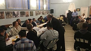 -Brussels-Breaking the Ramadan fast in a synagogue
