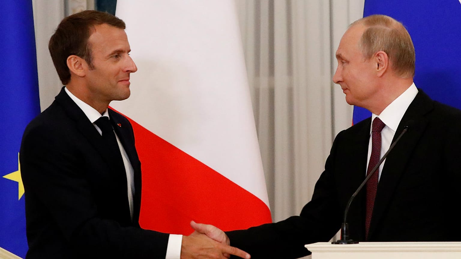 Saint Petersburg'da Putin-Macron zirvesi 