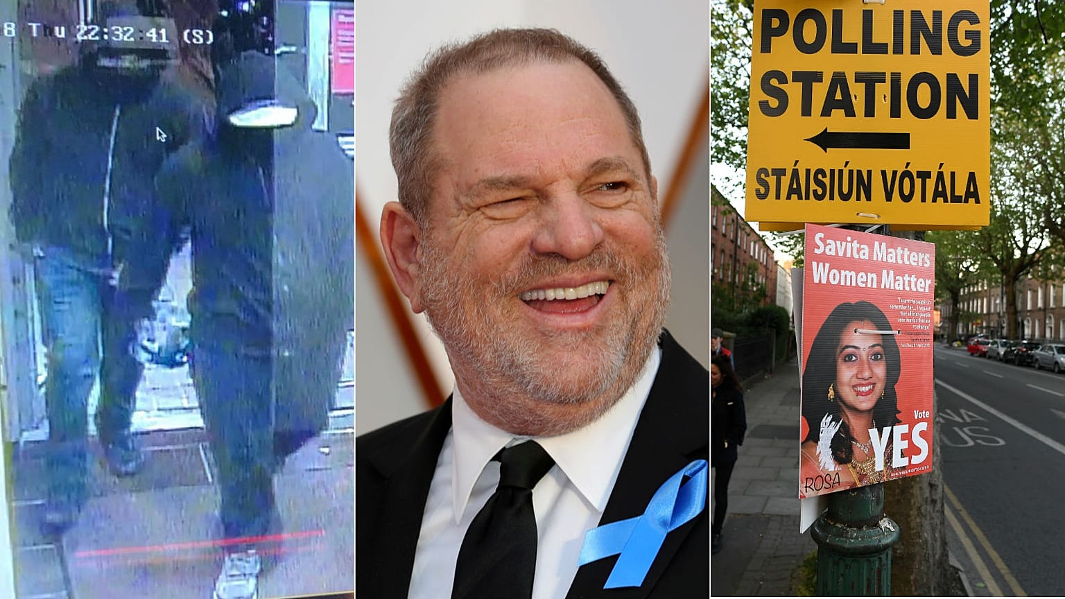 Canada bombing, Harvey Weinstein, Irish abortion referendum
