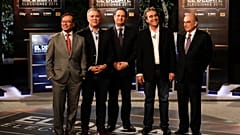 Candidats premier tour présidentielle Colombie. 