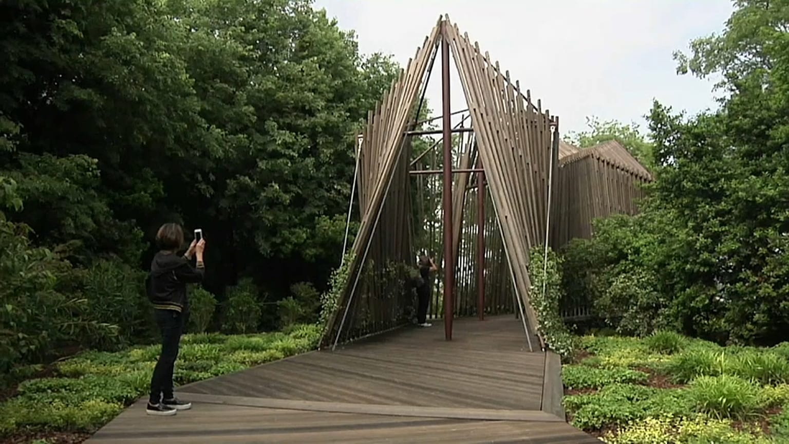 One of 10 pop-up chapels at the Biennale