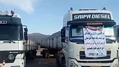 تانکر سپاه، تهدید و وعده افزایش کرایه هم اعتصاب کامیون‌داران را نشکست