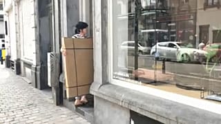 A Fabrika bútorüzlet Brüsszel belvárosában