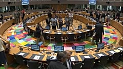 Finance minister meetings in Brussels