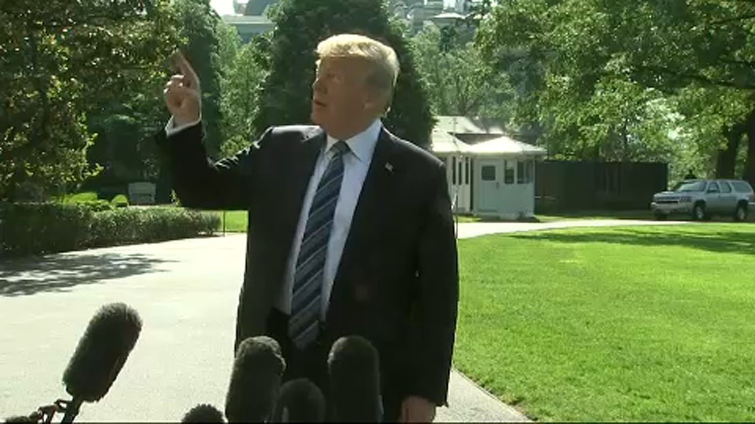 Präsidenten von Nord- und Südkorea diskutieren Treffen mit Trump
