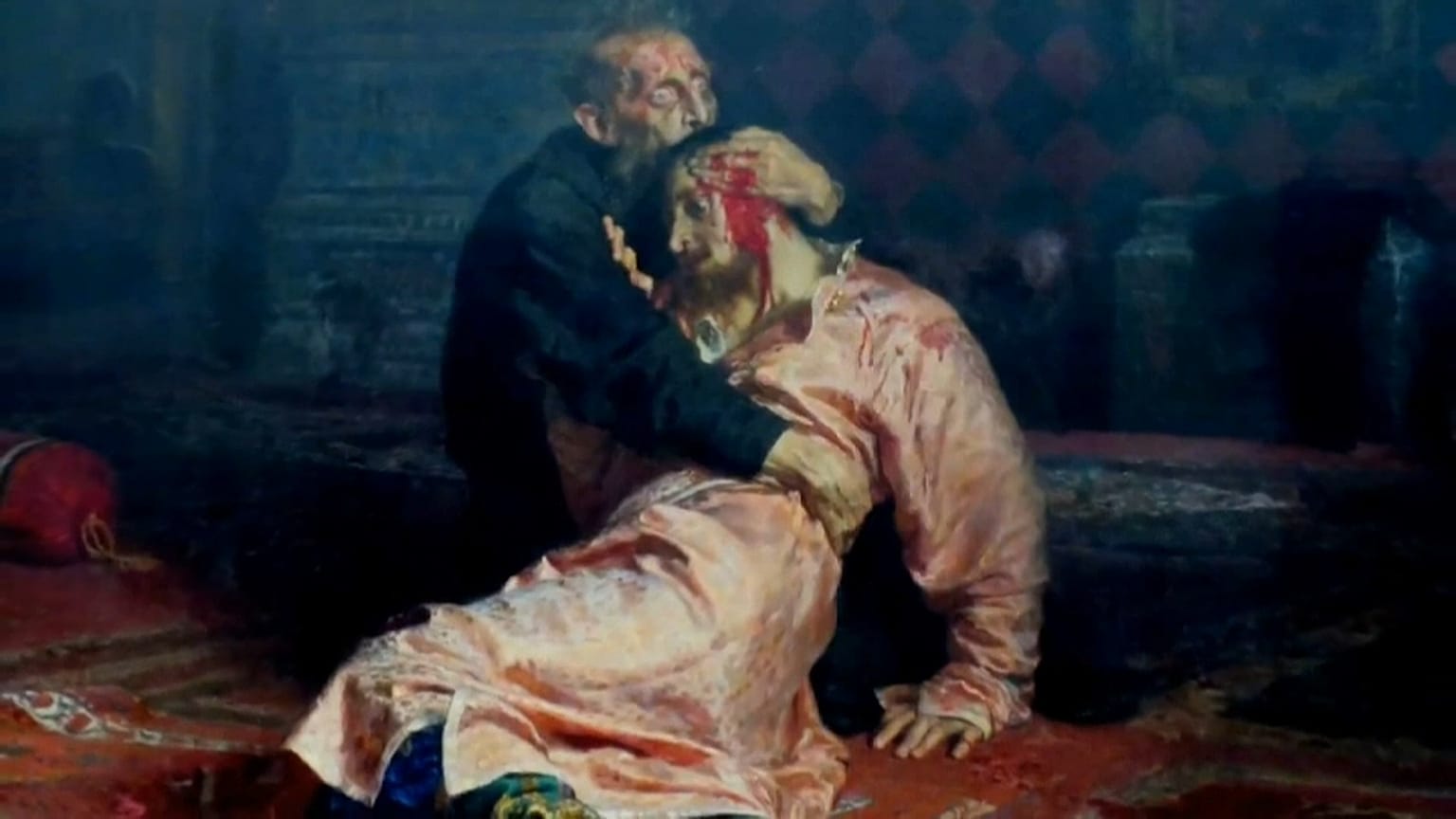Une célèbre peinture vandalisée en Russie