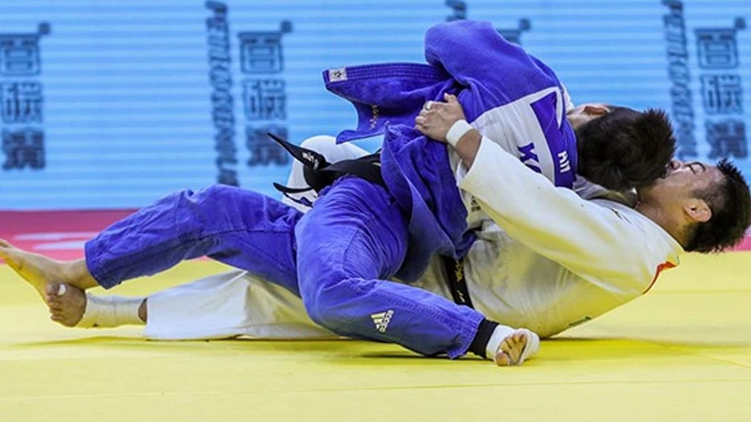 Changrim An nel combattimento contro Soichi Hashimoto