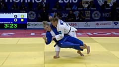 Sanne Van Dyk y Japón destacan en la segunda jornada de judo en Hohhot