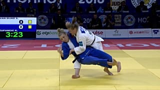 Sanne Van Dyk y Japón destacan en la segunda jornada de judo en Hohhot