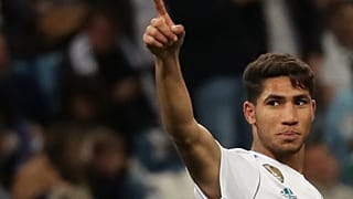 لاعب المنتخب المغربي وريال مدريد الإسباني أشرف حكيمي