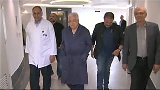 Abbas continua internado com uma infeção pulmonar 