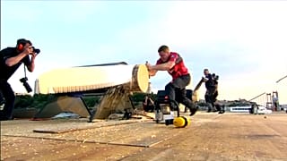 Dünya Odun Kesme Yarışması nefesleri kesti