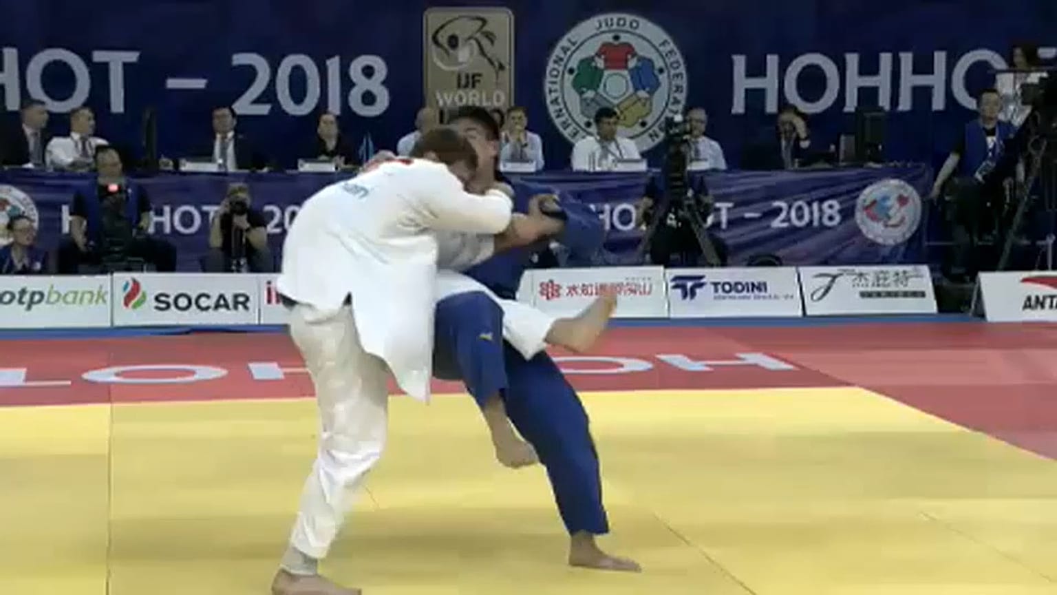 اليوم الثالث من بطولة غراند بري للجودو في هوشي في الصين