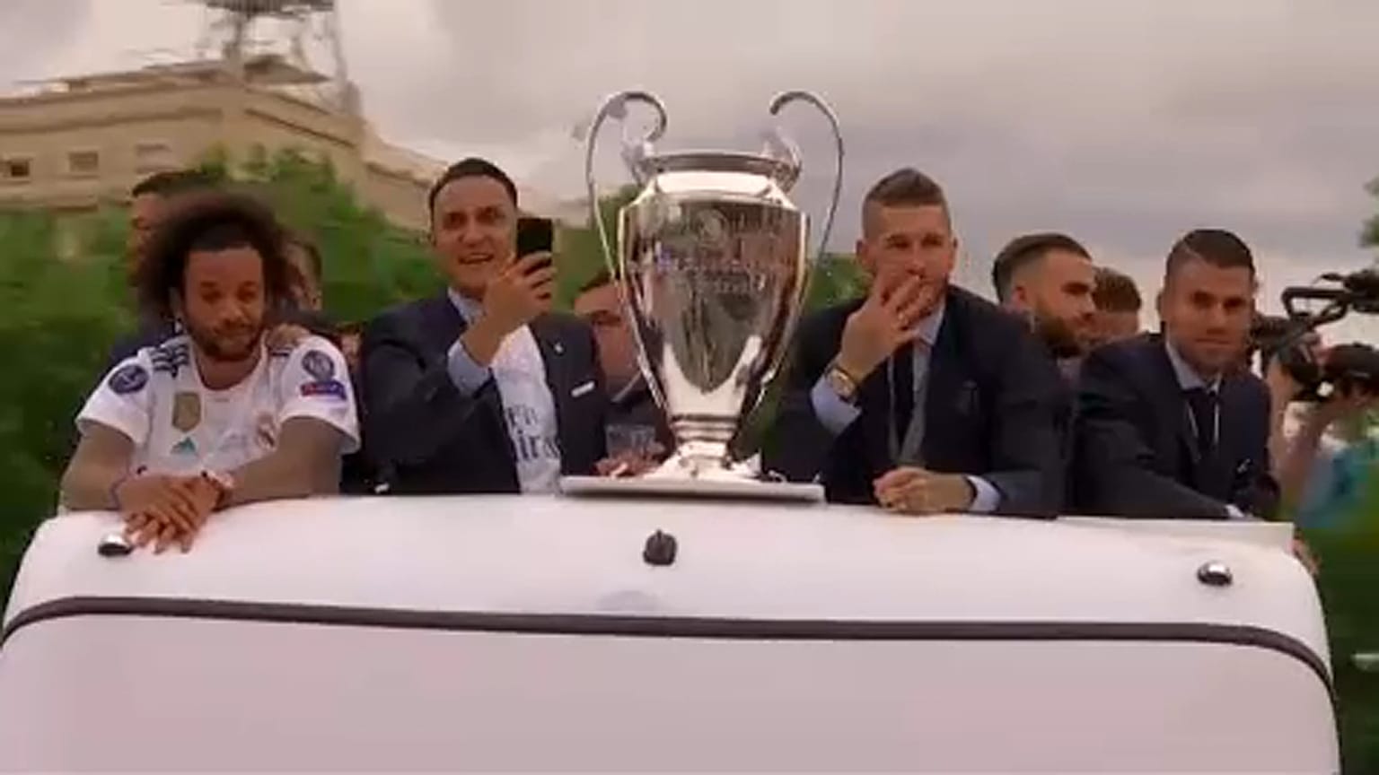 Fieszta Madridban: a BL-hősöket köszöntötték