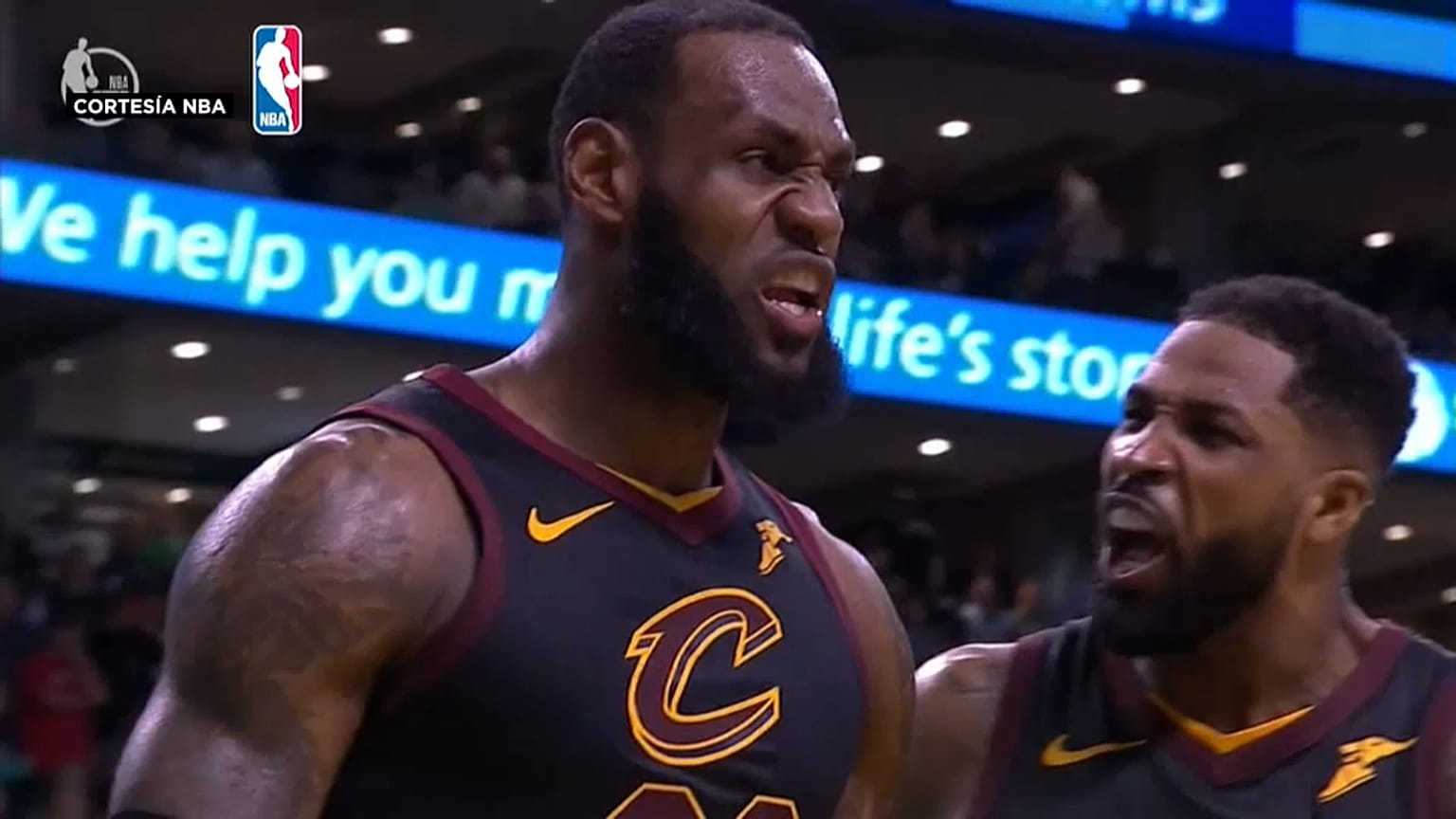 Los Cavaliers de LeBron James en la final de la NBA
