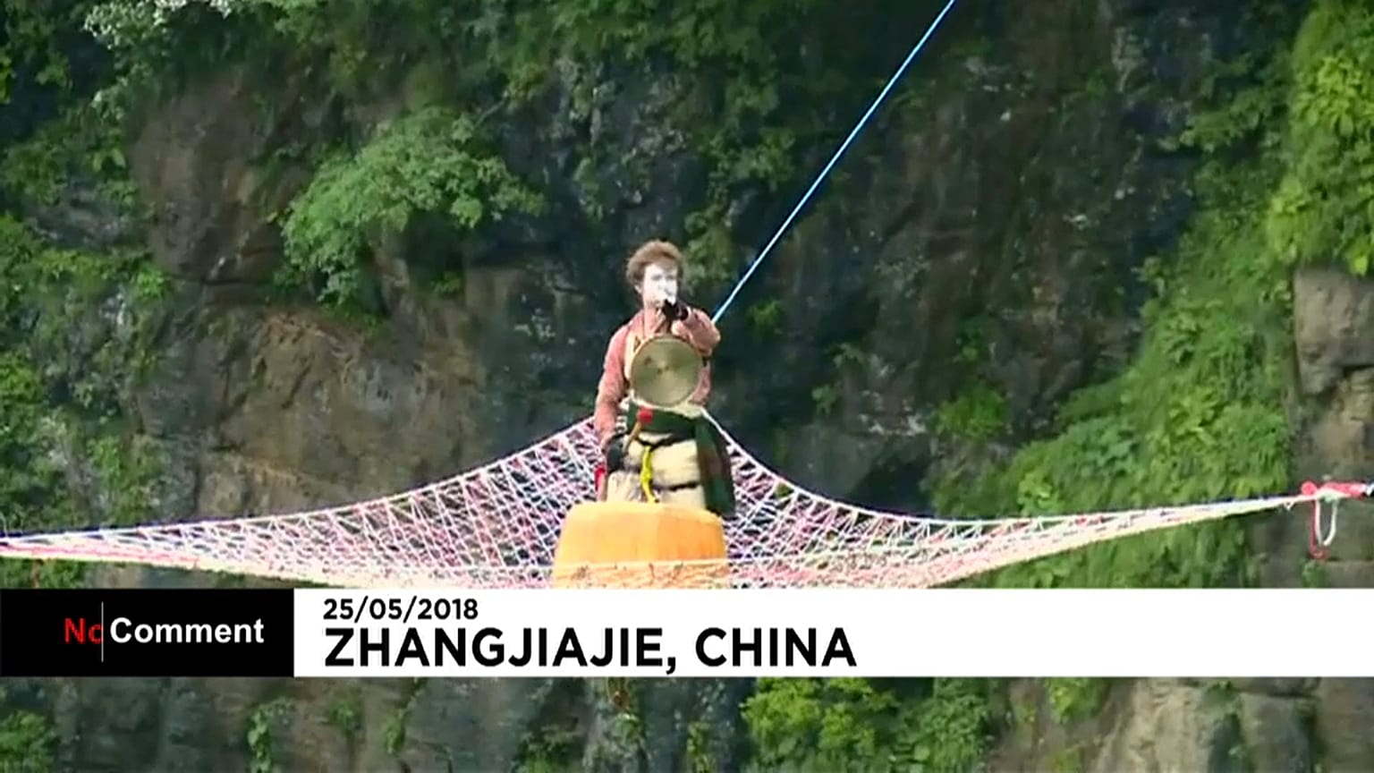 Un concert haut perché en Chine
