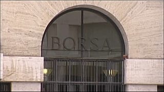 The Milan stock exchange
