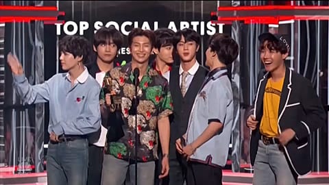 K-pop group BTS top US album charts