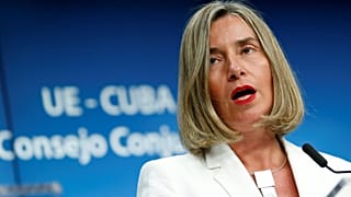 Mogherini'den İtalya Cumhurbaşkanı'na destek