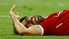 محمد صلاح إثر إصابته