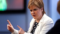 Nicola Sturgeon in London