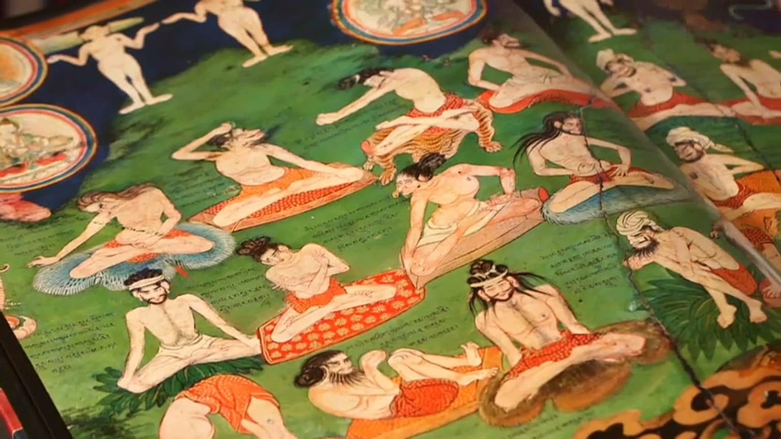 Murais milenares do tibete revelados em livro