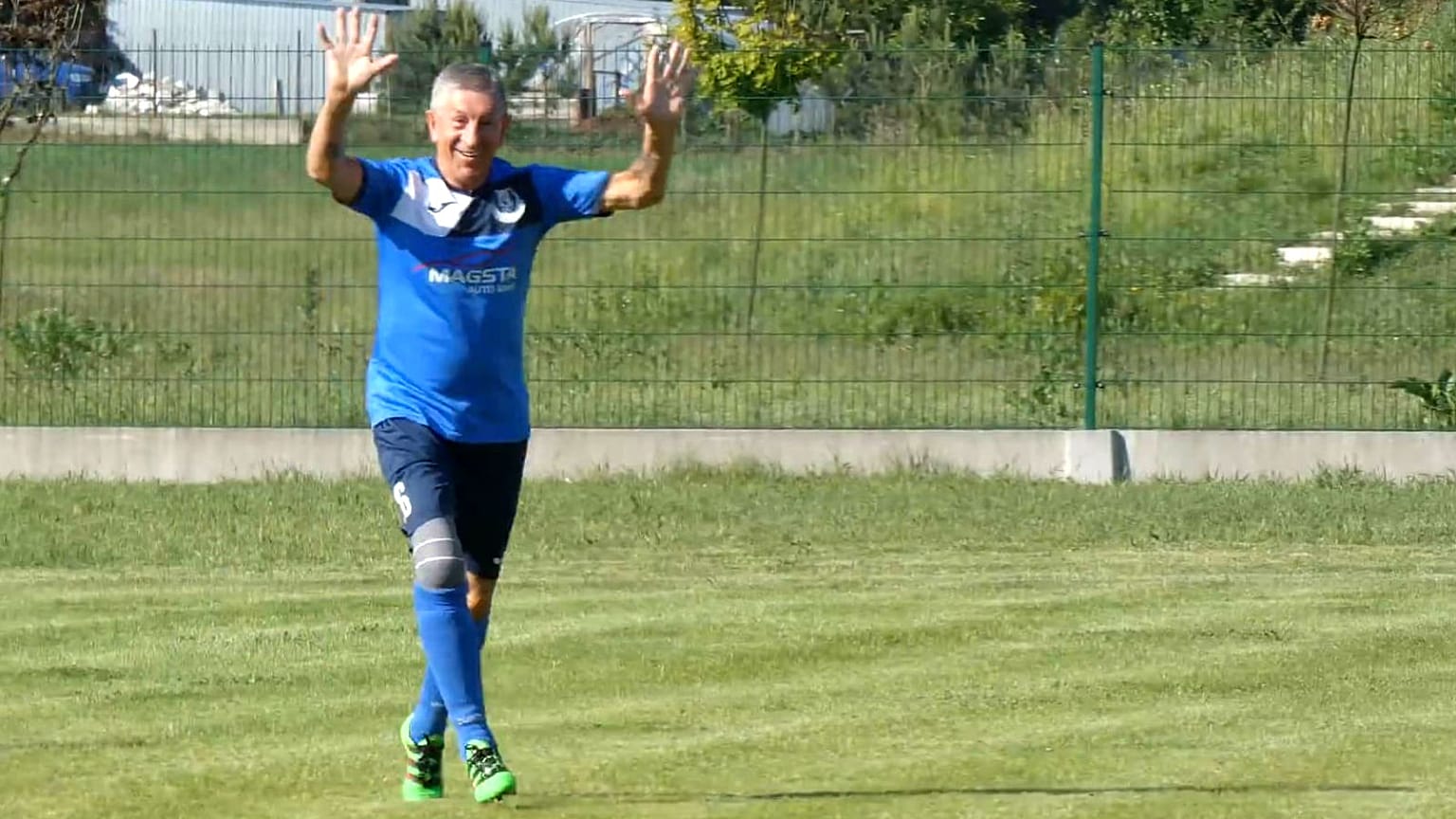 Watch: Poland's oldest footballer scores impressive goal at 71