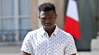 Le héros d'un jour à l'Elysée