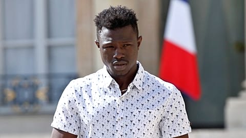 Le héros d'un jour à l'Elysée