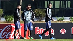 من تدريبات المنتخب الأرجنتيني