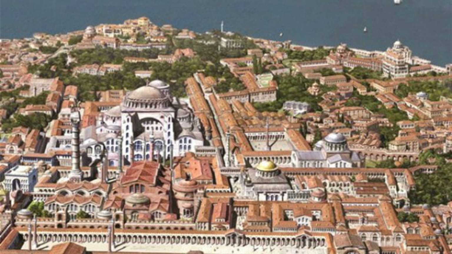 Εντυπωσιακές εικόνες από την Κωνσταντινούπολη πριν την άλωση
