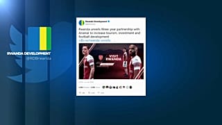 Rwanda defends Arsenal deal