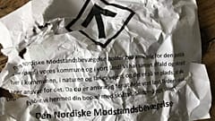 Neo-Nazis dump rubbish outside homes of Danish politicians