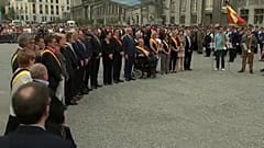 Liège observa minuto de silêncio