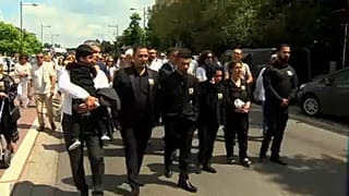Belçika polisi tarafından öldürülen sığınmacı küçük kız toprağa verildi
