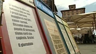 Fura "akcióval" provokál egy perugiai lapárus