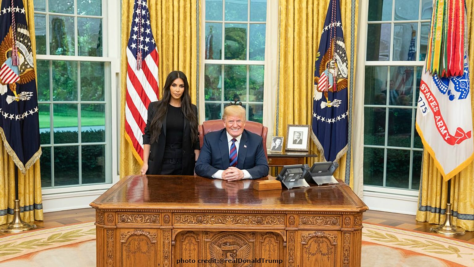  ترامپ و کیم کارداشیان درباره اصلاح سیستم زندان‌‌ها گفتگو کردند